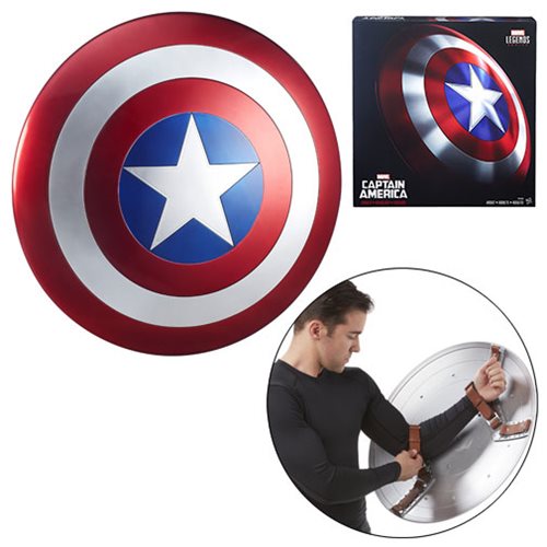 Marvel Legends Gear Captain America Shield Prop Replica